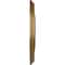 Ekena Millwork Bradford Ceiling Medallion (Fits Canopies up to 4 3/8"), 18 1/8"OD x 3 3/4"ID x 1 1/8"P, Pale Gold CM18BRPAS - alternate 2